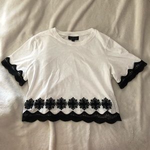 Topshop petite crop top